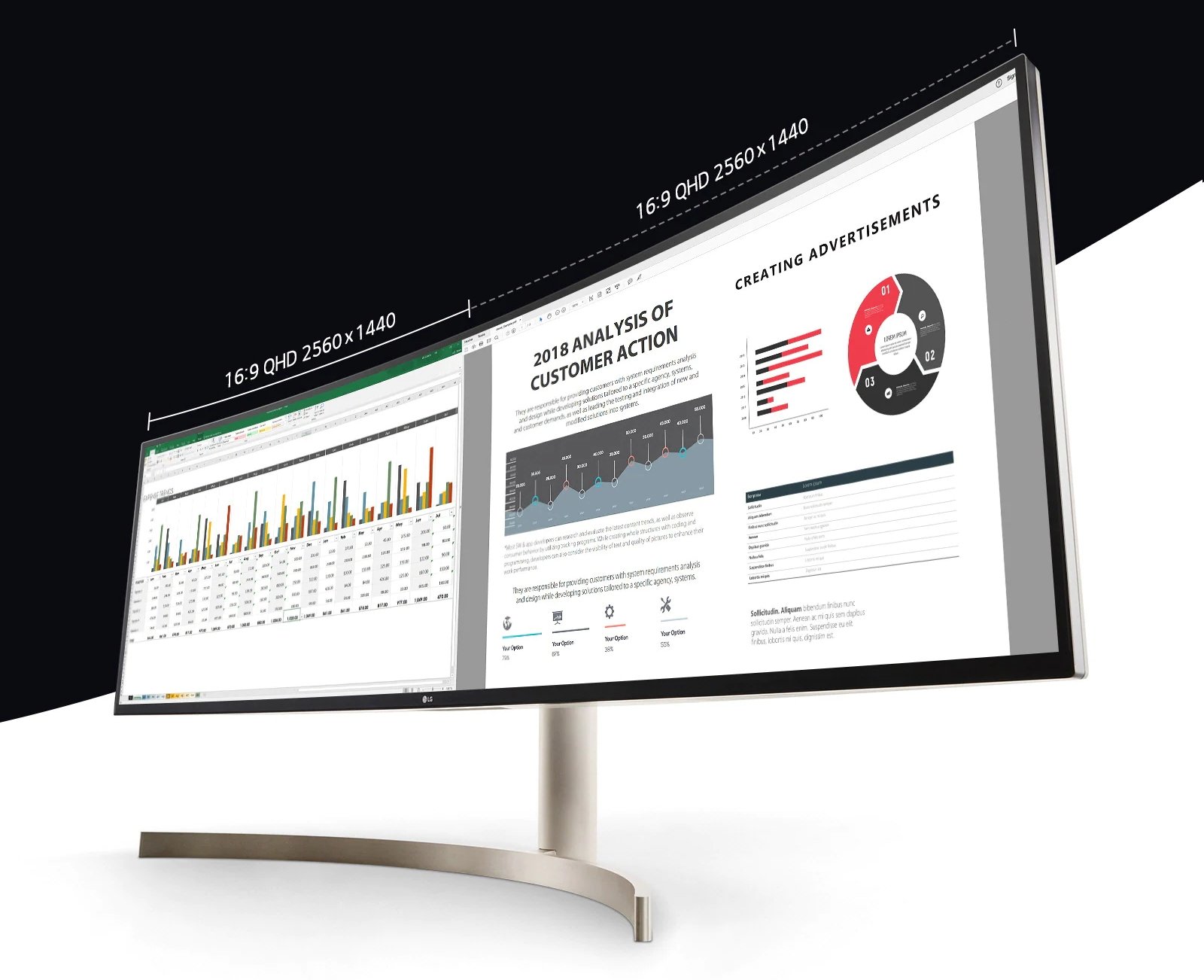 LG UltraWide 49WL95C-W funkcje